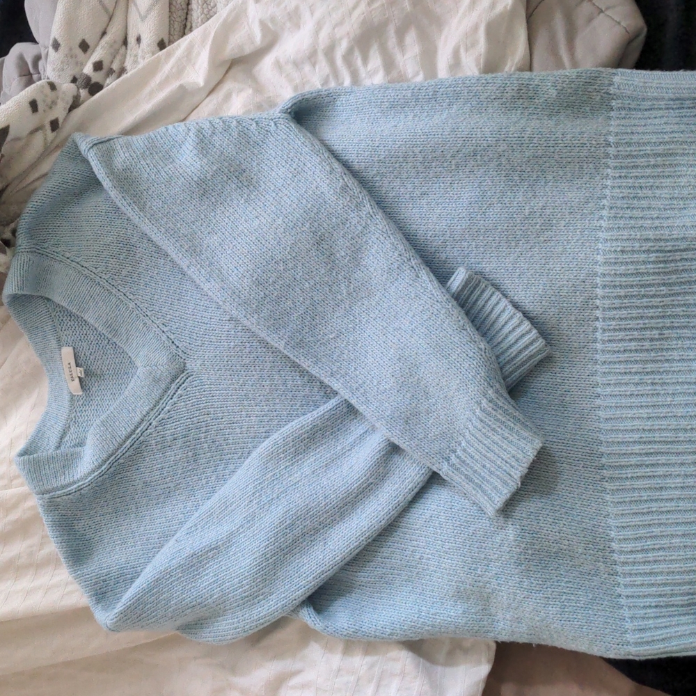 ARITZIA Talula Wool Blend V Neck Sweater